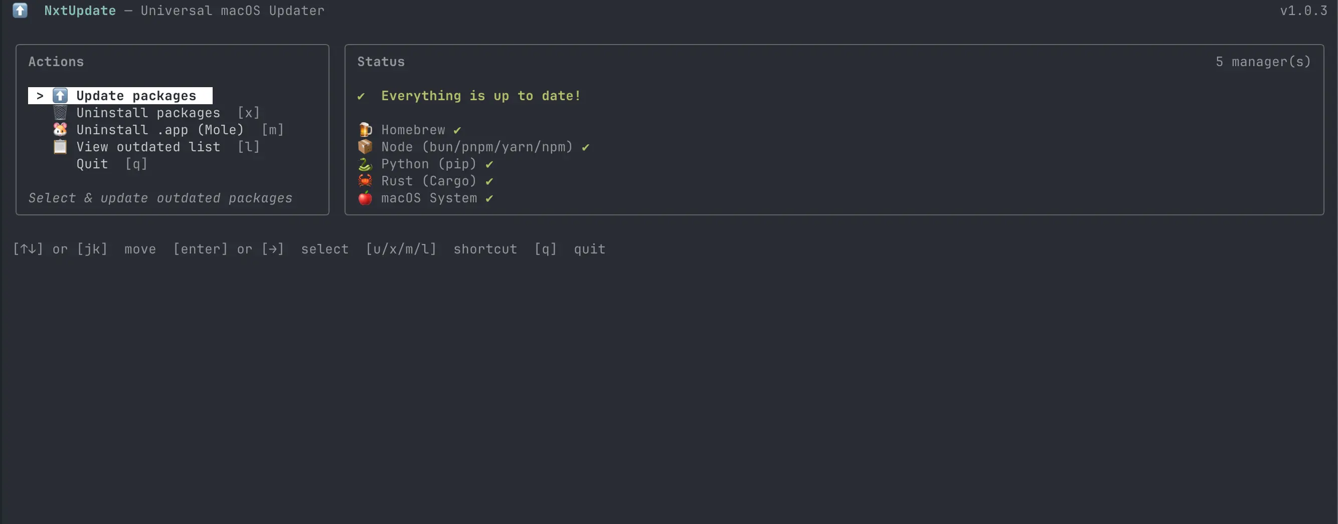 Universal macOS Updater NxtUpdate